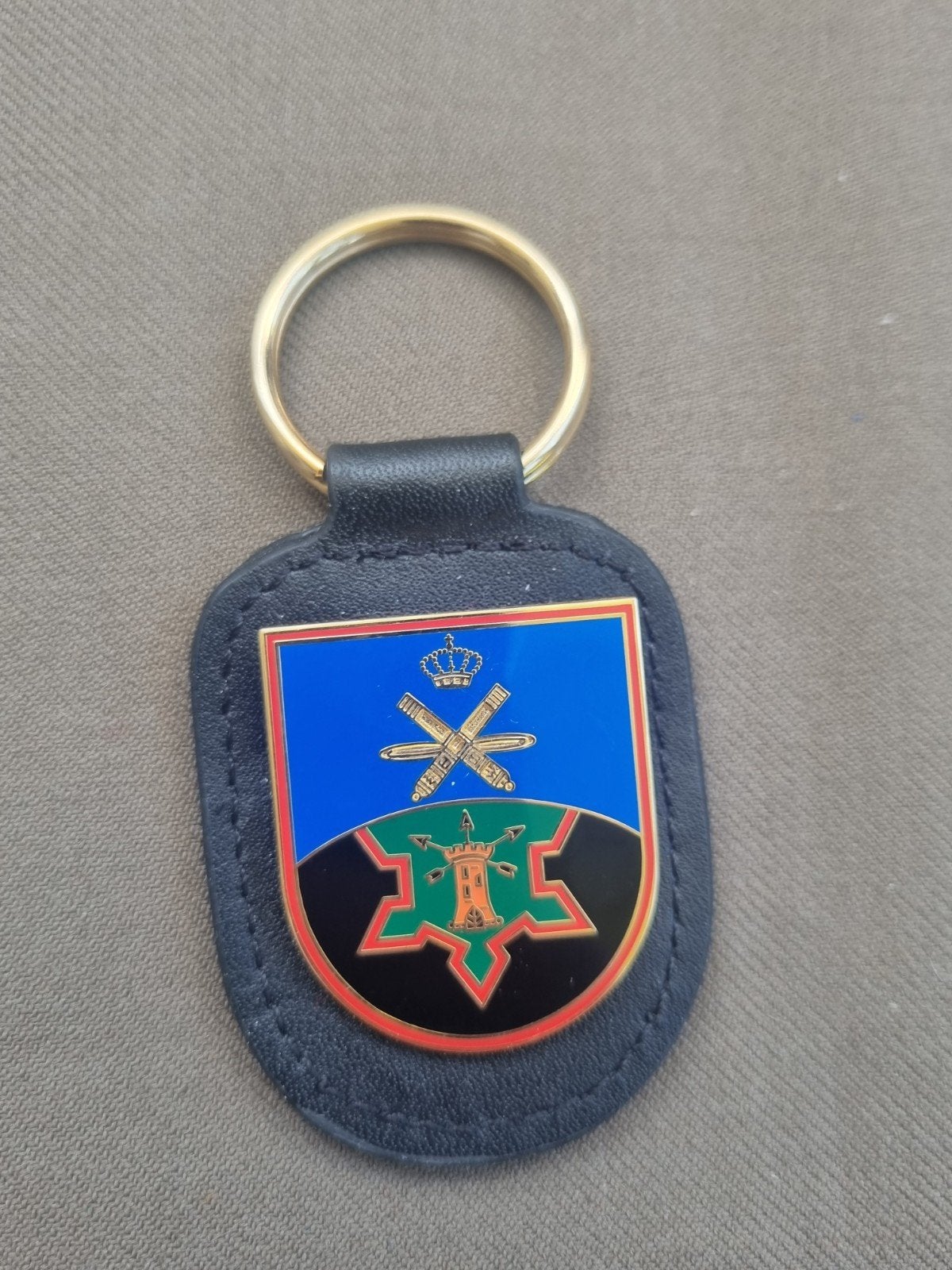 Borstzakhanger Commando Luchtdoelartillerie, Ophalen of Verzenden, Landmacht, Nederland, Embleem of Badge