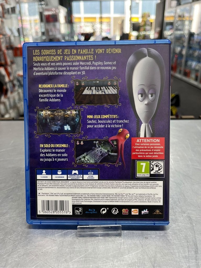 PlayStation 4 game | Addams Famille 14,99, ., 1 speler, Ophalen of Verzenden, Zo goed als nieuw