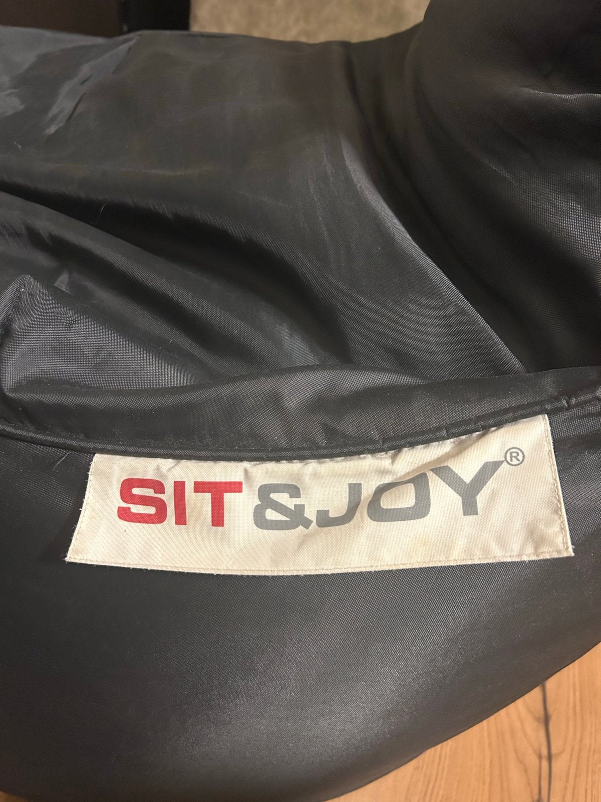 Sit & Joy zitzak - 100% nieuw, ongebruikt, Ophalen of Verzenden, Nieuw, Zwart, Zitzak