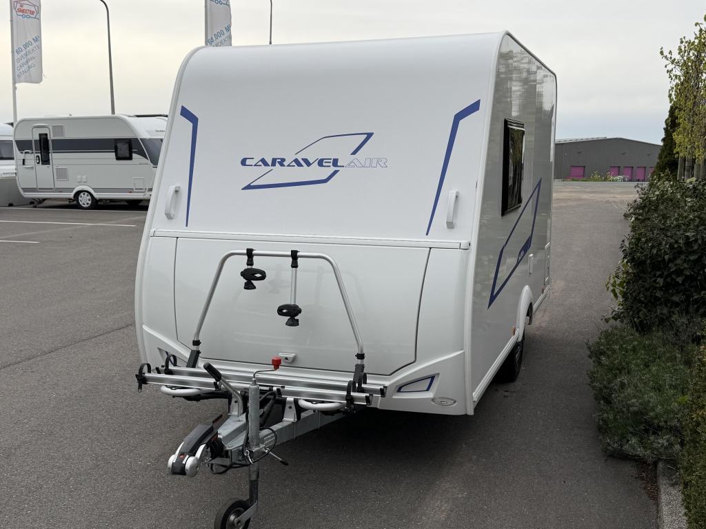 Caravelair Alba 350 Mover,Fietsdrager,Gasloos, Caravans en Kamperen, Dwarsbed, Standaardzit, Bedrijf, 750 - 1000 kg