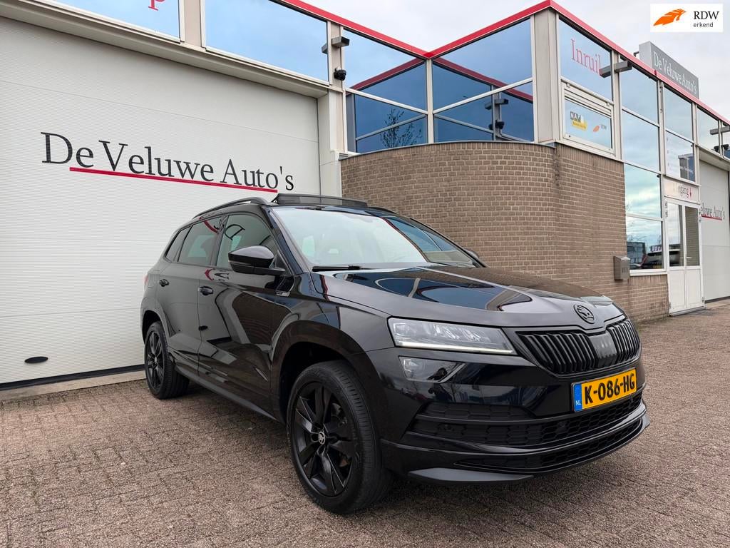 Skoda Karoq 1.5 TSI ACT Style|Navi|Pano|Virtual C.|, Auto's, Skoda, Stof, 4 cilinders, 150 pk, Zwart