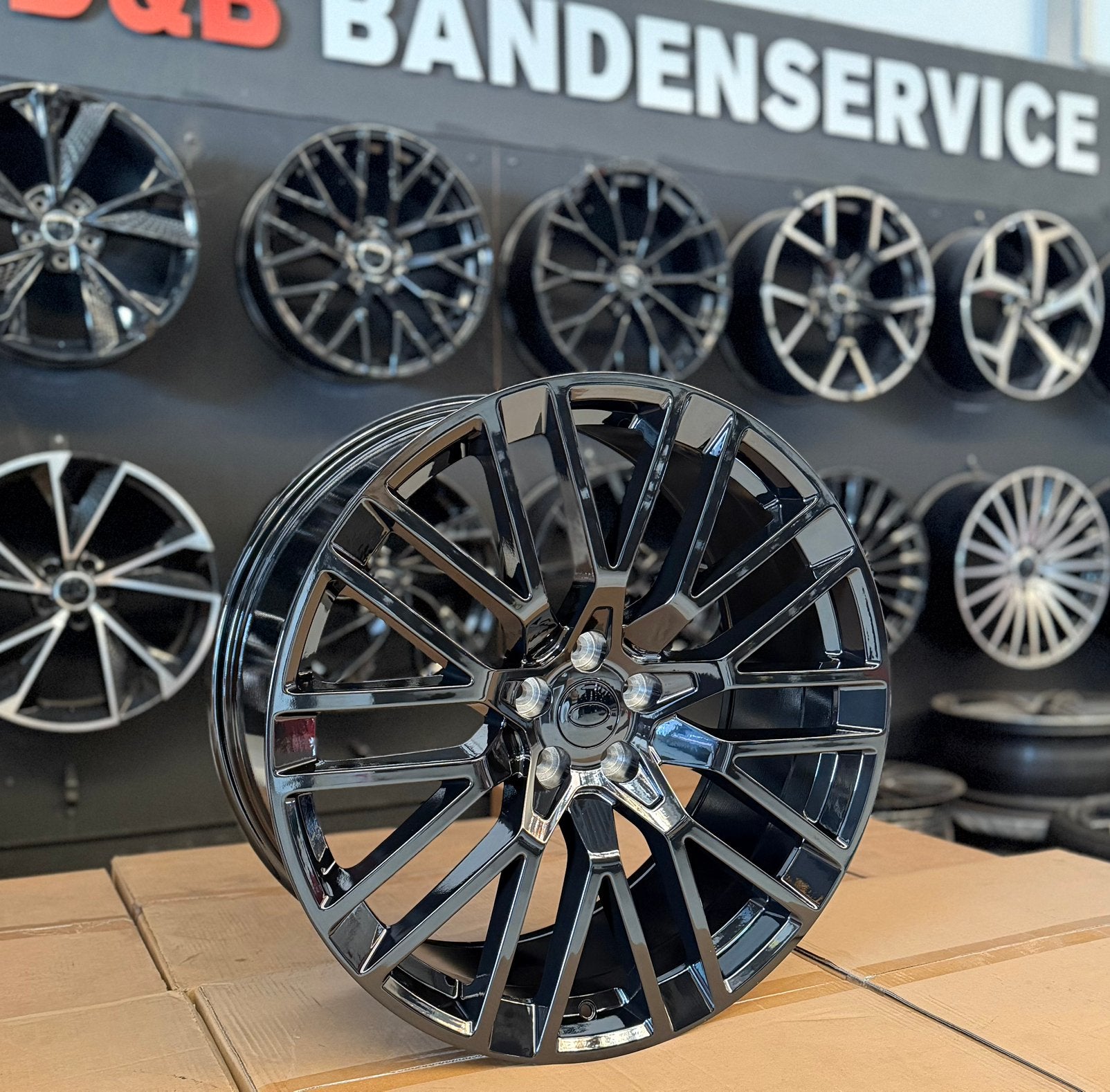 23 inch Range rover sv look velgen 5x120 Land rover vogue, Velg(en), 285 mm, Nieuw, Overige maten