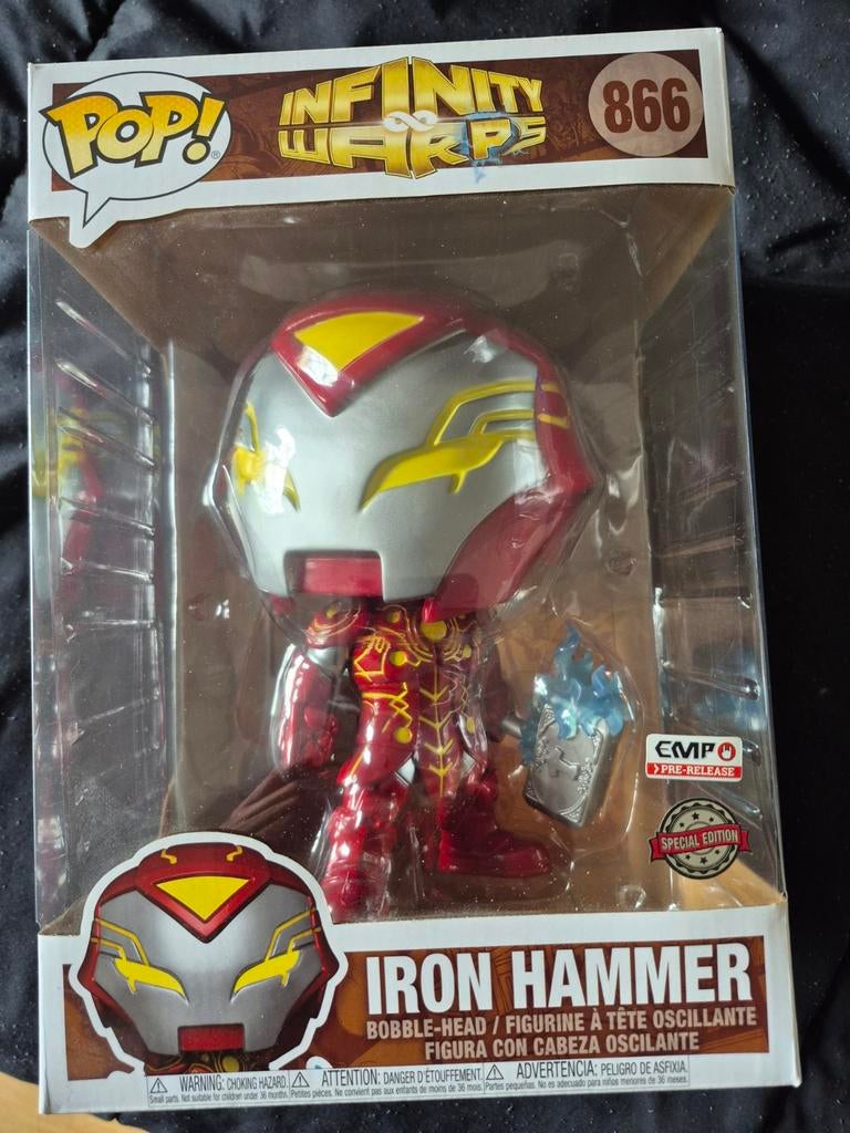 Funko Pop! Iron Hammer 866, Ophalen of Verzenden, Nieuw