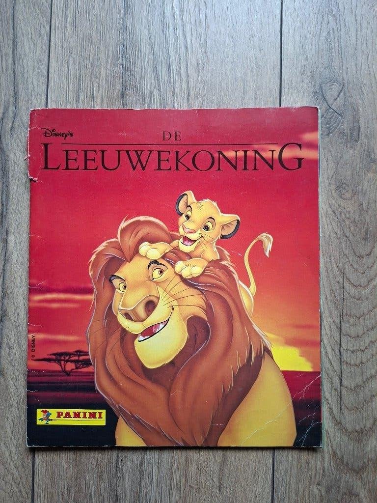 Vintage Disney's De Leeuwekoning Panini Stickerboek, Ophalen of Verzenden, Leeuwenkoning of Jungle Boek, Gebruikt, Papier, Kaart of Schrift