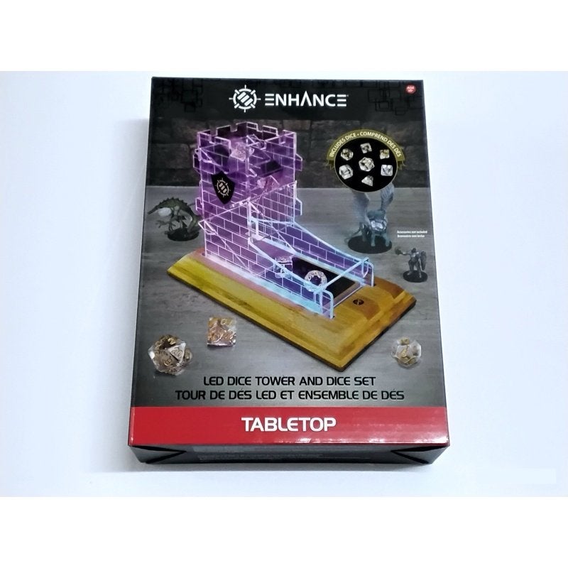 ENHANCE Tabletop LED Dice Tower & Dice Set, Calle Clara Campoamor 10 5.0.3  ⠀ ⠀Las Rozas De Madrid  ⠀ ⠀28232 ⠀MADRID  ⠀ ⠀Spanje