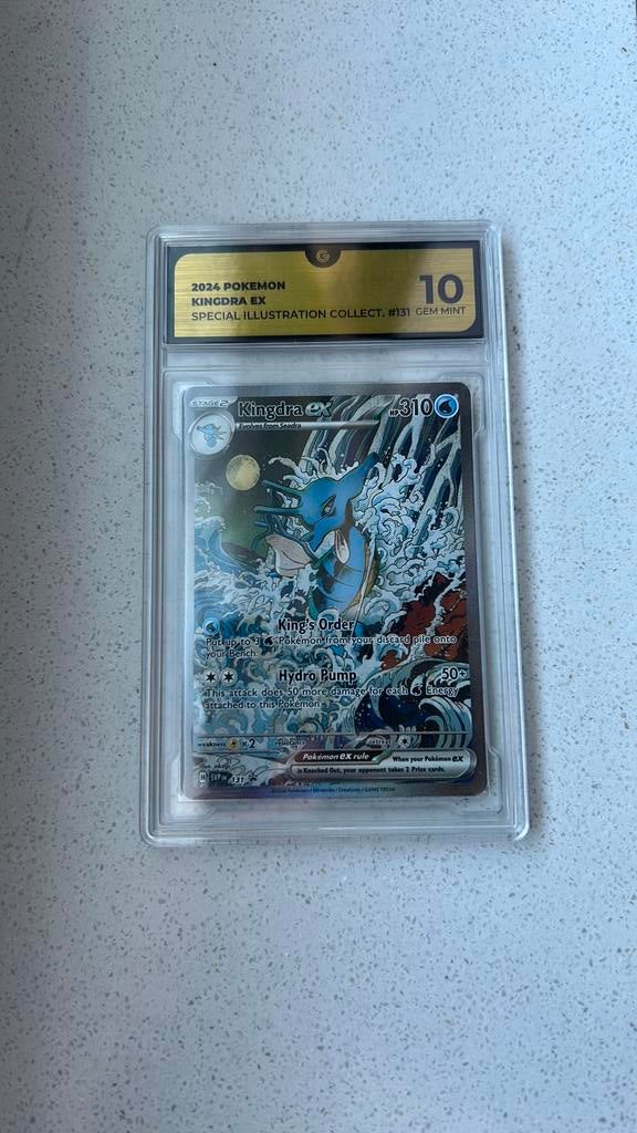Kingdra ex #131, GlobalGrading 10, Ophalen of Verzenden, Nieuw, Losse kaart