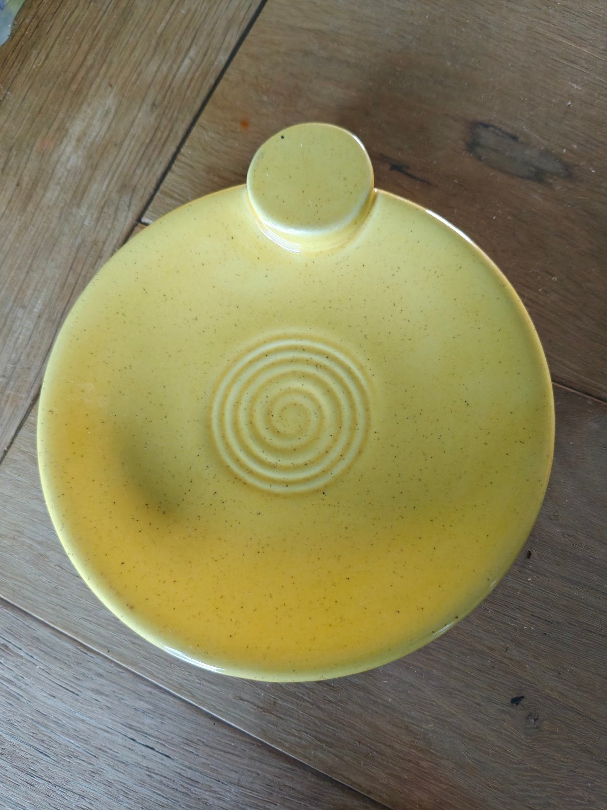 plateel schoteltje met tekst 'De Luifel', Antiek en Kunst, Ophalen of Verzenden