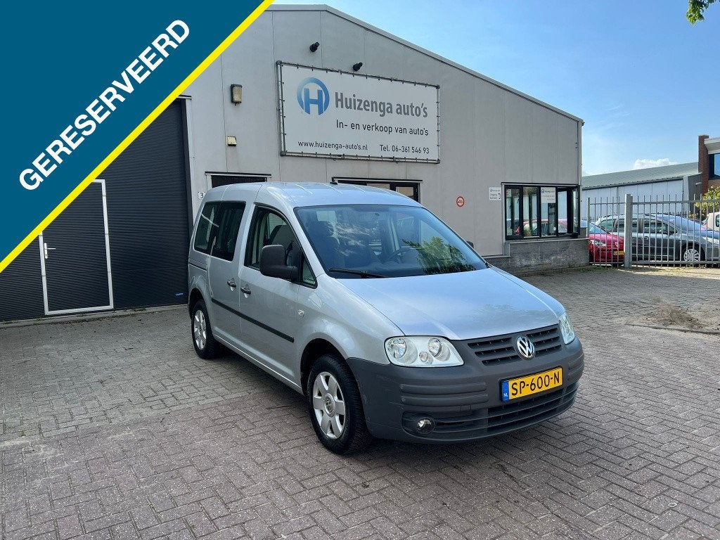 Volkswagen Caddy 1.4 |AIRCO |APK 08-06-2026 (bj 2006), Auto's, Gebruikt, 4 cilinders, 700 kg, 1446 kg