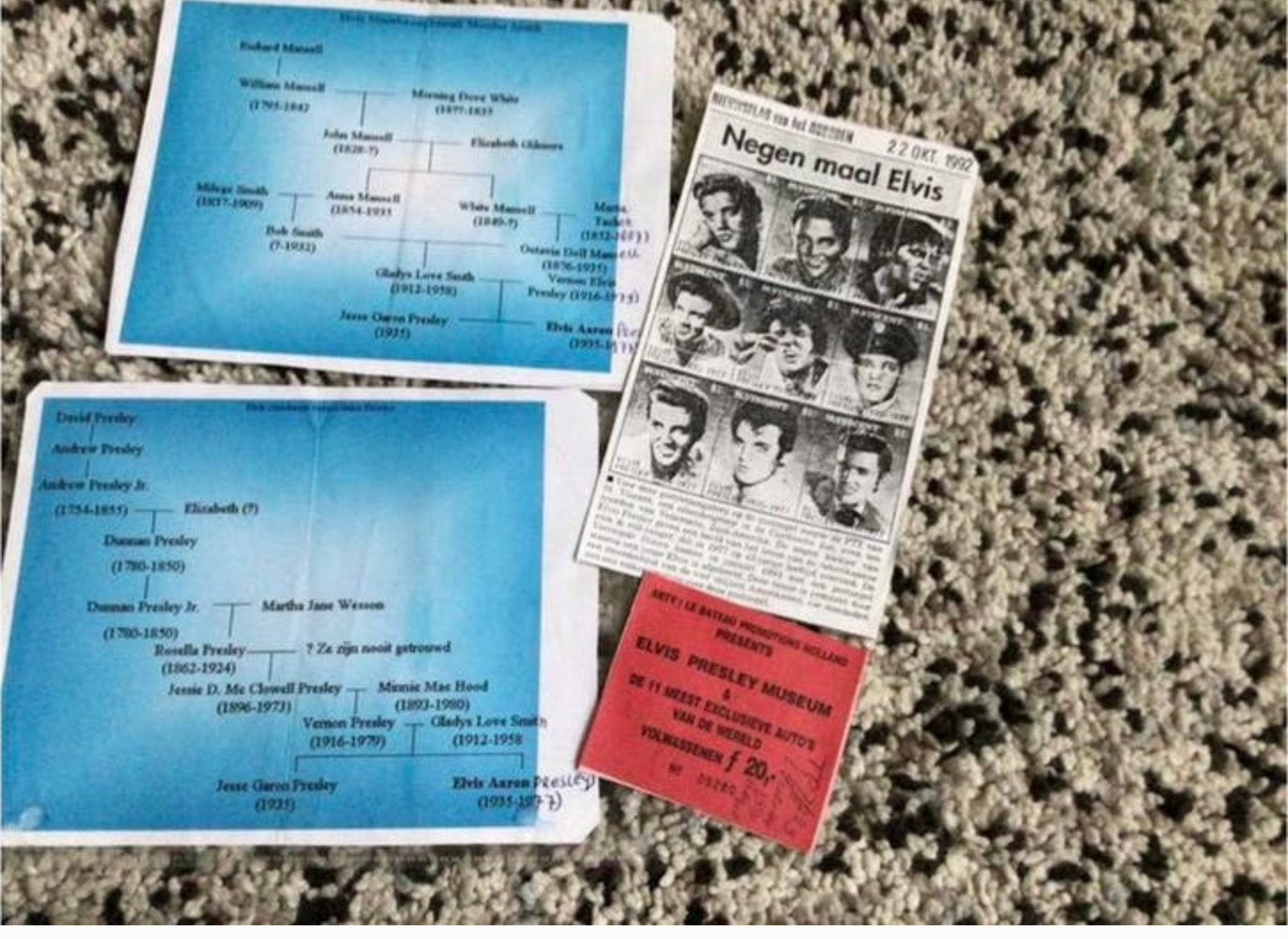 Copierjes van 🌺 Elvis Presley, Ophalen of Verzenden, 1960 tot 1980, Zo goed als nieuw, Overige onderwerpen