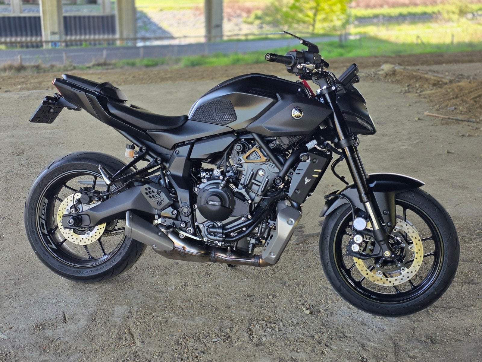 OEM Yamaha MT-07 Uitlaatsysteem 2025 / 2026 (1500km jong), Ophalen, Nieuw
