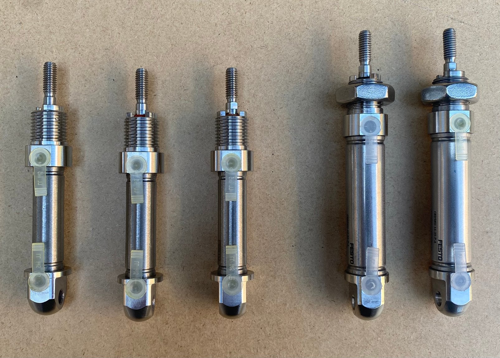 5x Festo compact dubb werkend luchtcilinder, Ophalen of Verzenden, Nieuw