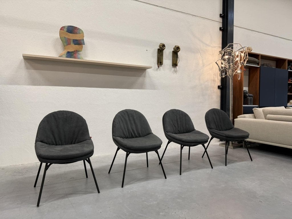 8 nieuw Jess Design Curtis eetkamerstoelen leer Stoel, Huis en Inrichting, Nieuw, Ophalen of Verzenden, Bert Plantagie Design on Stock Pode Leolux Montis JORI