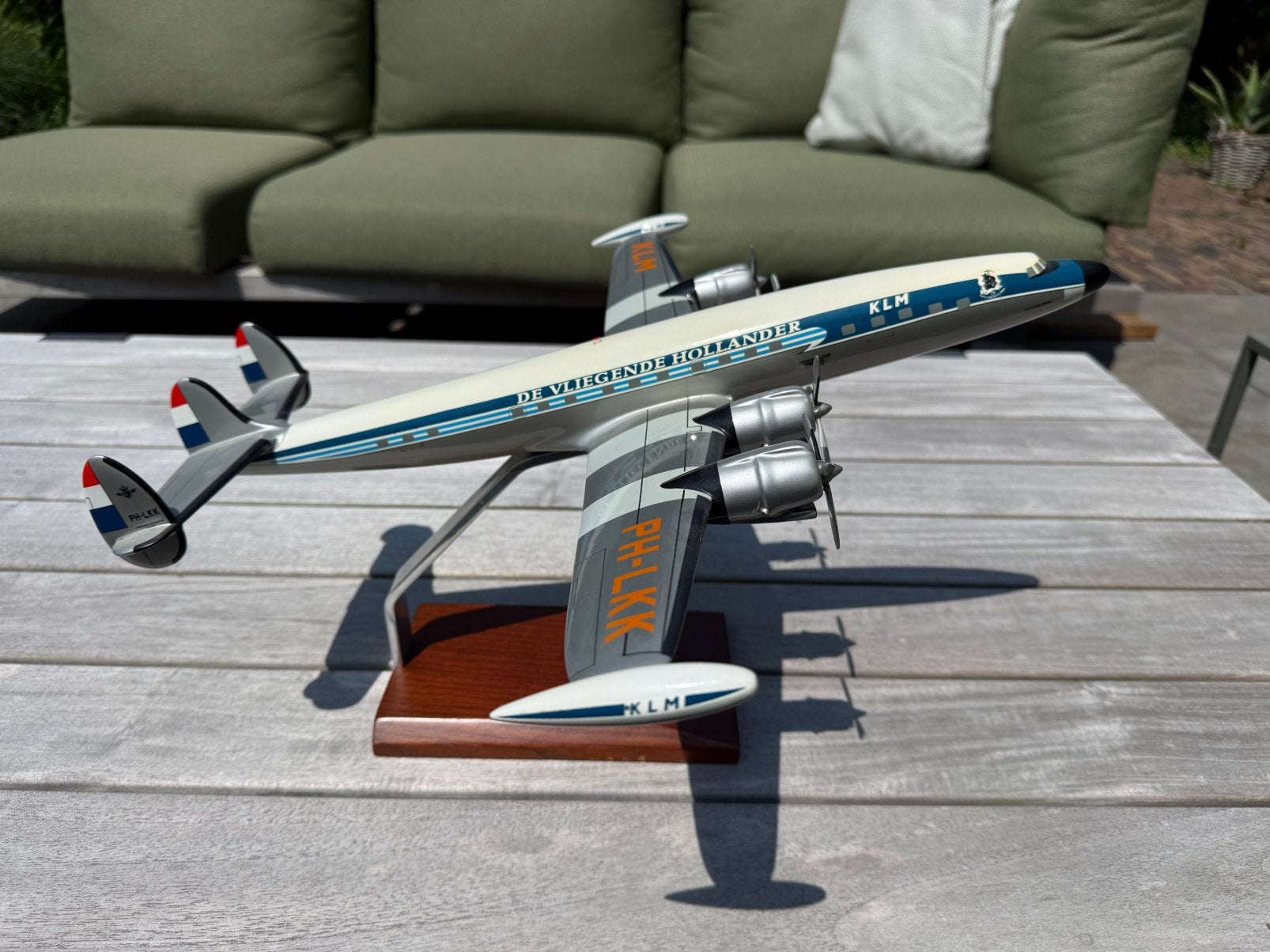 KLM Constellation schaal 1/72, Ophalen, Gebruikt, Schaalmodel