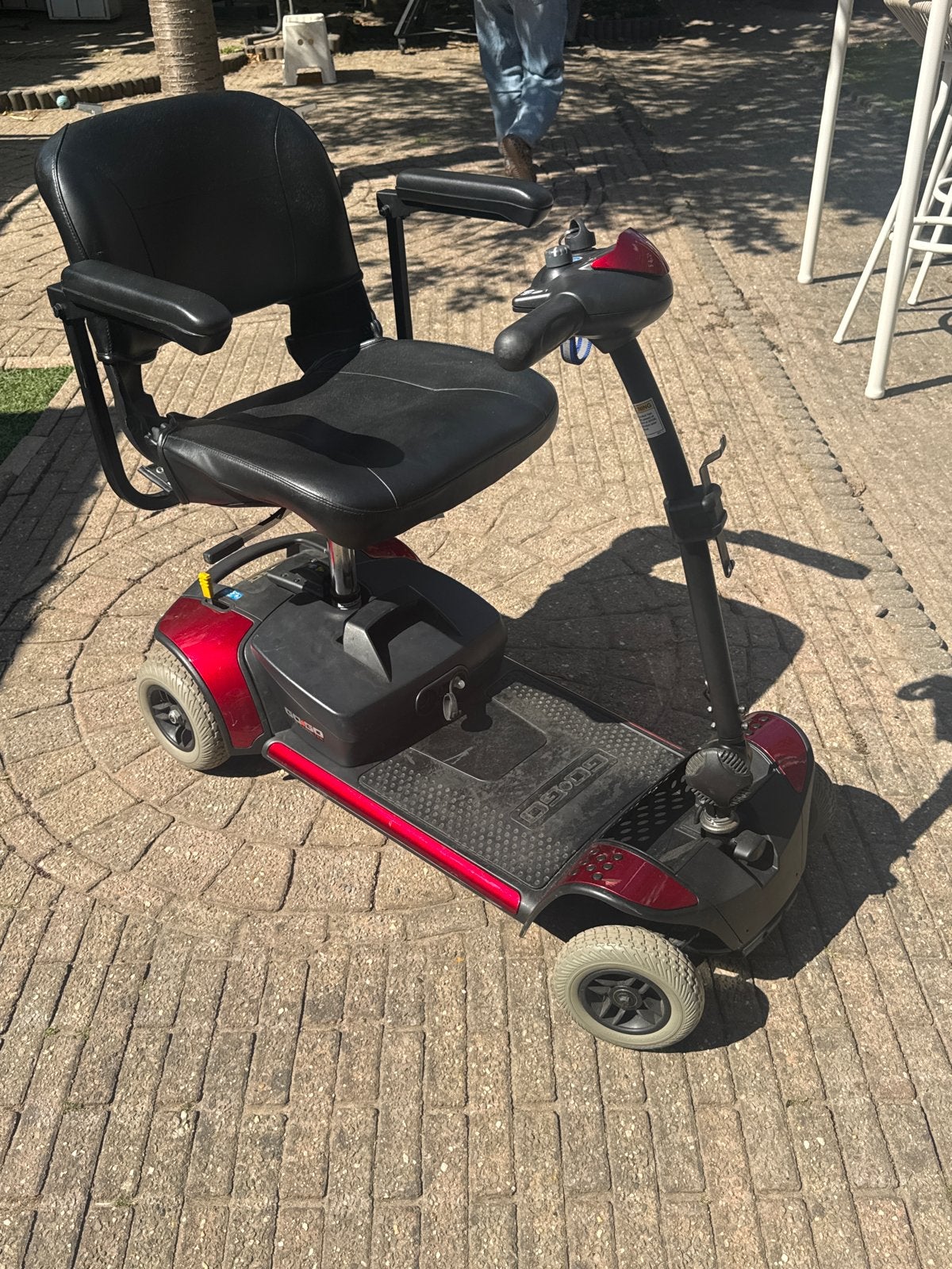 Opvouwbare scootmobiel, Diversen, Brommobielen en Scootmobielen, 10 km/u of minder, Gebruikt, 15 km of minder, Ophalen