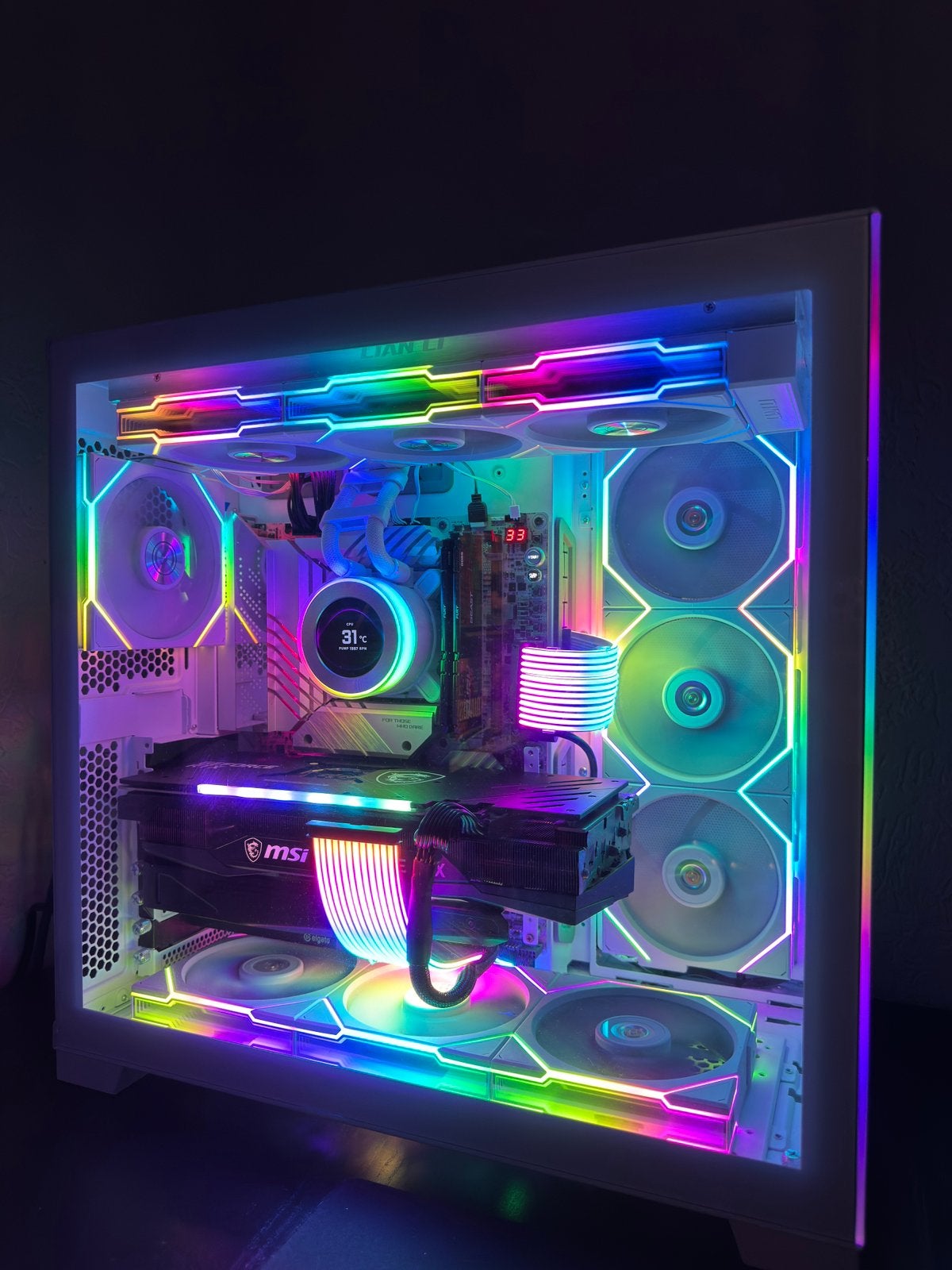 Game PC Setup - i9 13900k | RTX 3070 | 32GB RAM | 2Tb SSD, Ophalen of Verzenden, Zo goed als nieuw, Gaming, SSD