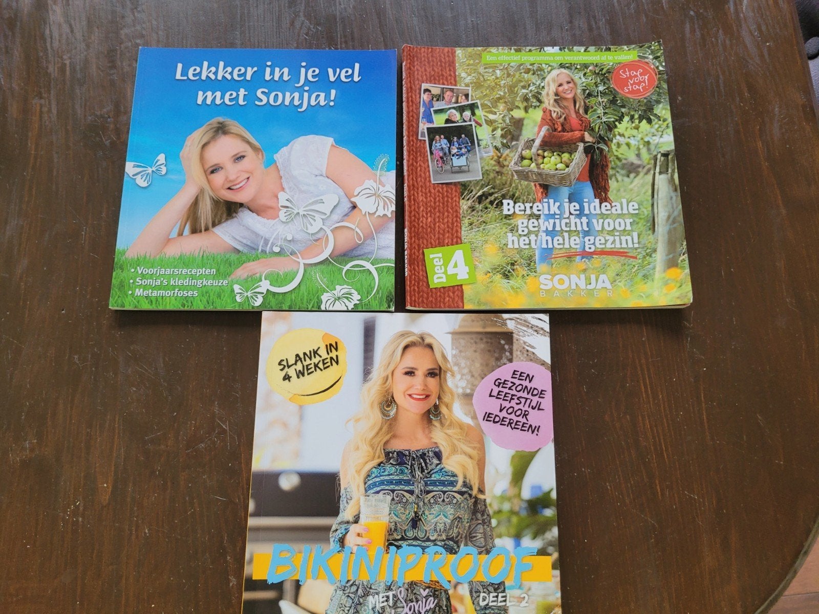 Sonja Bakker 3 boeken, Overige typen, Ophalen of Verzenden, Zo goed als nieuw, Sonja Bakker