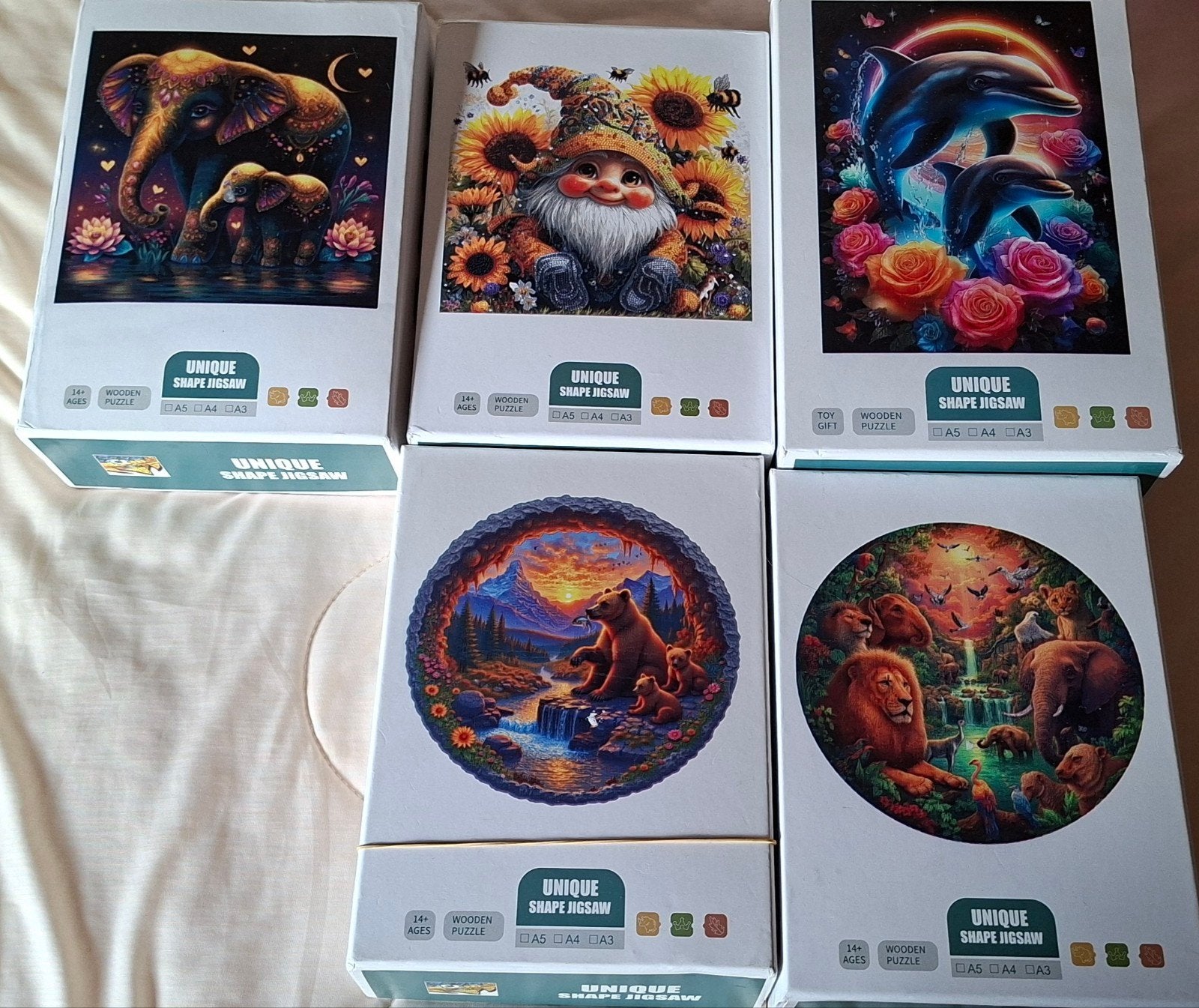 Houten puzzels, Ophalen of Verzenden, Minder dan 500 stukjes, Zo goed als nieuw