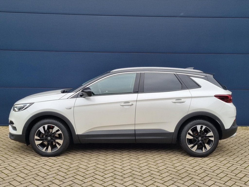 Opel Grandland X 1.2 Turbo 130pk Business Elegance Automaat, Gebruikt, 1199 cc, Wit, Origineel Nederlands