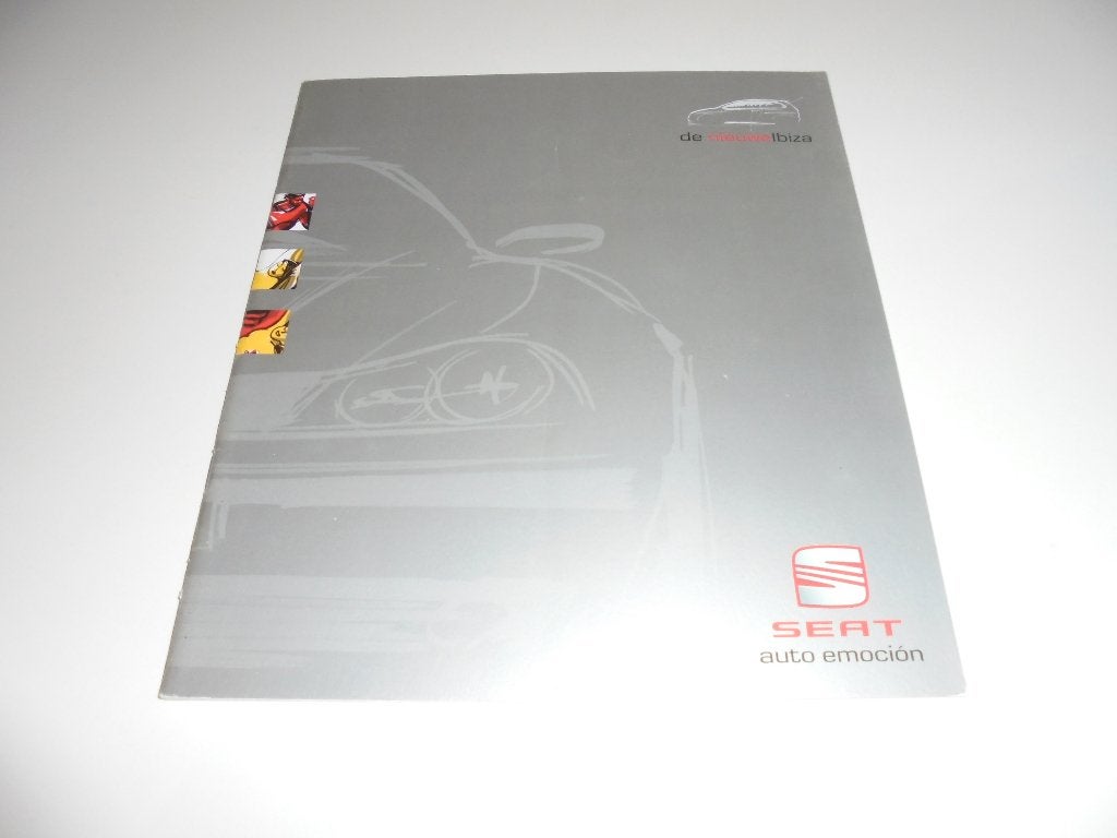 introductiebrochure nieuwe Seat Ibiza  2002, Ophalen of Verzenden, Gelezen, Overige merken