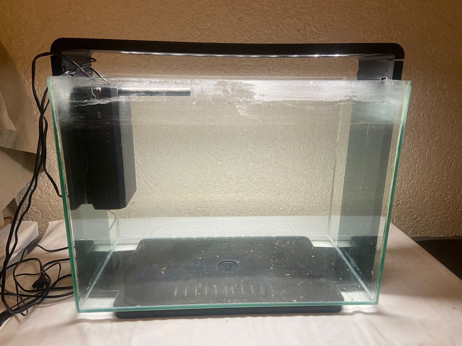 Aquarium superfish tekoop, Ophalen, Gebruikt, Verwarming, Leeg aquarium