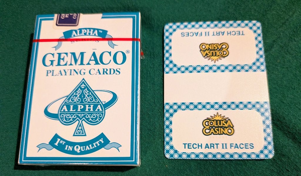 48 Pakjes Nieuwe Plastic Colusa Casino Speelkaarten, Vijf spelers of meer, Verzenden, Nieuw, Gemaco