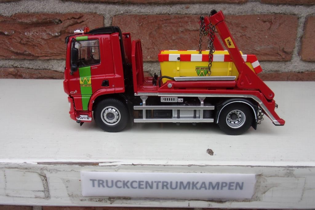 Tekno  Daf  CF  Portaal  wagen  van  van  Werven., Hobby en Vrije tijd, Ophalen of Verzenden, Nieuw, Bus of Vrachtwagen, Tekno