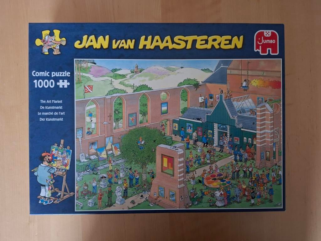 Jan van Haasteren puzzel, Ophalen of Verzenden, 500 t/m 1500 stukjes, Zo goed als nieuw