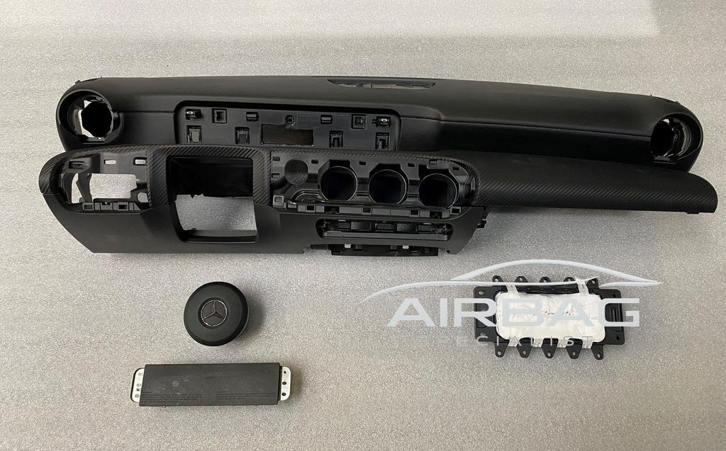 Airbag set Mercedes A-klasse W177 19+ A000860410 A177860260, Gebruikt, -, Ophalen of Verzenden, -