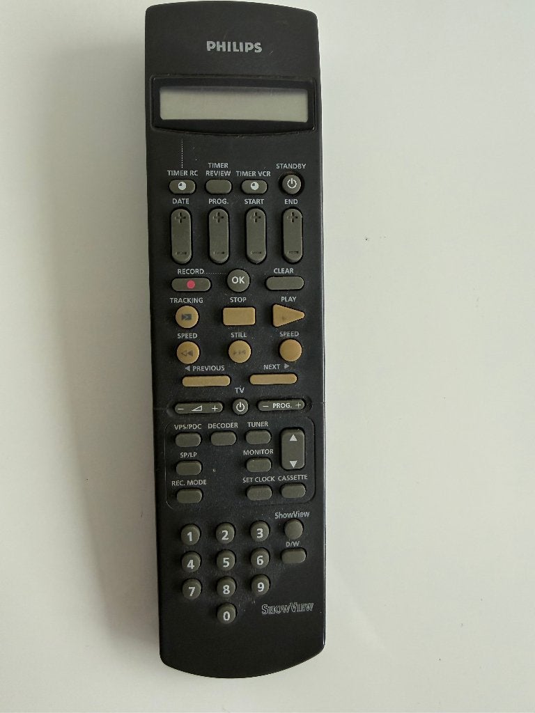 Philips afstandsbediening RT944 (origineel), Gebruikt, Vhs, Ophalen of Verzenden, Origineel