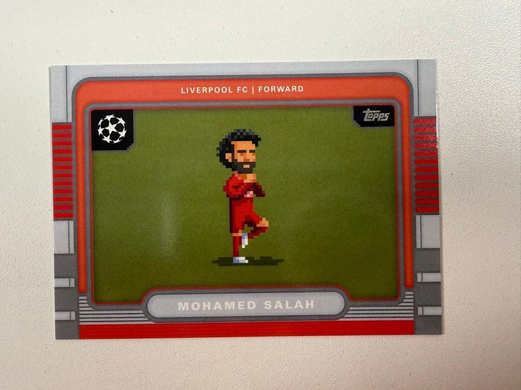 Mohamed Salah 8Bit Shots Club Competitions 2025-26, Ophalen of Verzenden, Nieuw, Buitenlandse clubs, Poster, Plaatje of Sticker