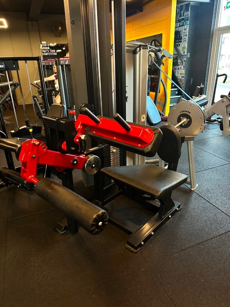 Watson zware seated leg curl, Sport en Fitness, Fitnessmaterialen, Ophalen, Zo goed als nieuw, Benen, Overige typen