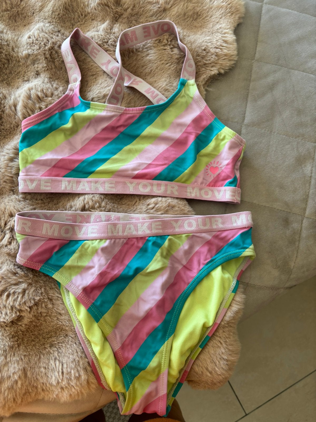 Bikini merk WE maat 158-164, Gebruikt, Bikiniset, Meisje, Ophalen of Verzenden