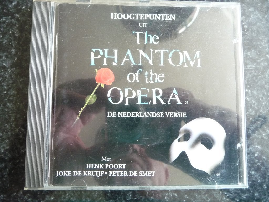 Hoogtepunten uit The Phantom of the Opera, Inclusief doosje, Ophalen of Verzenden, Zo goed als nieuw, Soundtrack of Musical