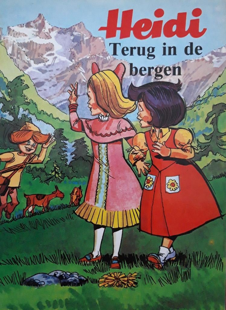 Heidi Terug in de bergen Softcover GOED