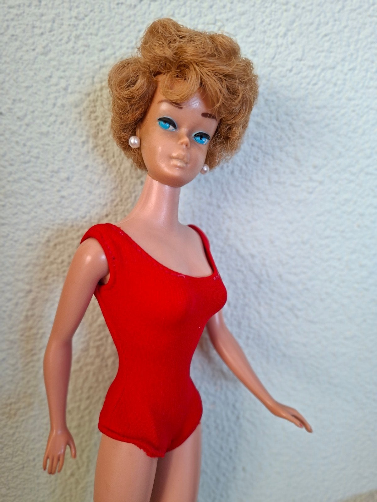 Barbie vintage Side Part Bubble 60s Mattel, Ophalen of Verzenden, Gebruikt, Barbie