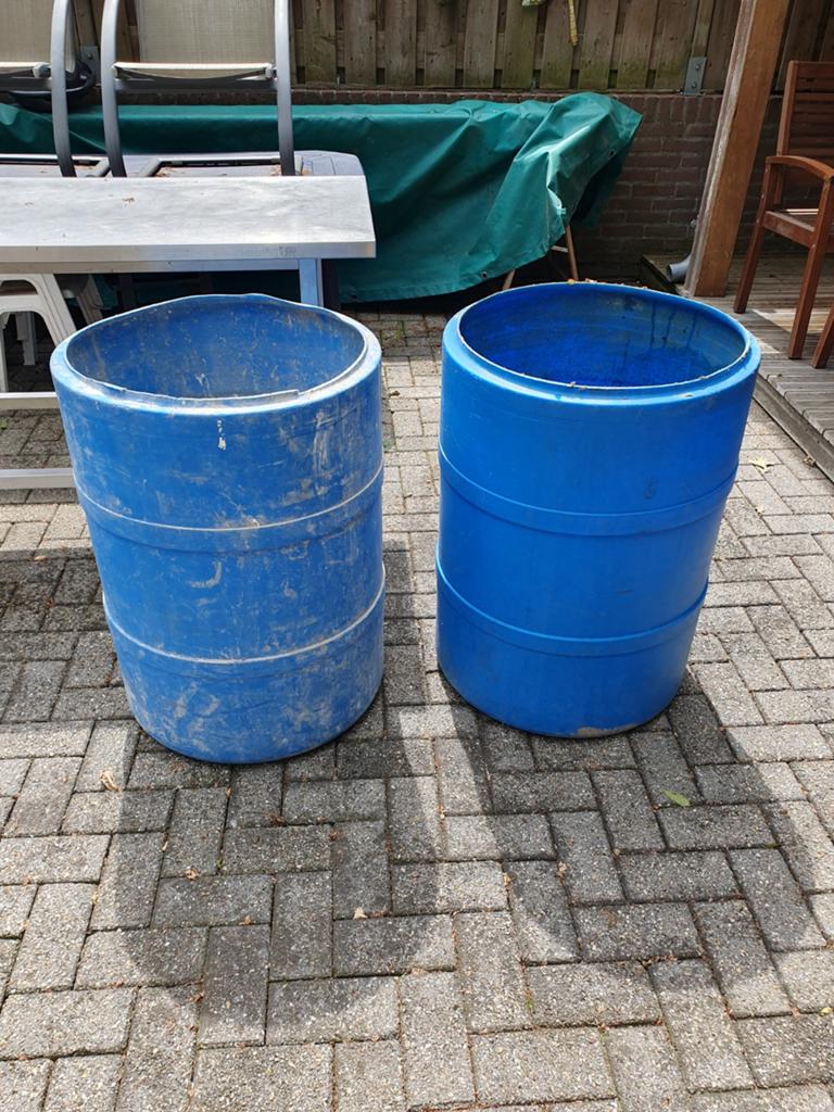 Water tonnen 10 euro per stuk, Tuin en Terras, Ophalen of Verzenden, Gebruikt