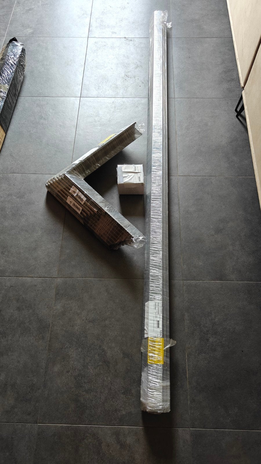 Nieuwe daktrimmen en verbindingen, RAL 7022, Ophalen, Nieuw, 15 m² of meer