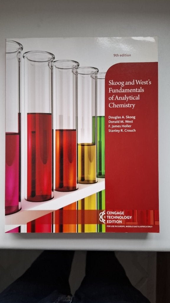 Skoog and West's Fundamentals of Analytical Chemistry, Zo goed als nieuw, Cengage technology edition, Beta, HBO