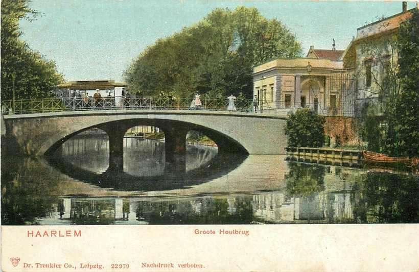377-226-015 Haarlem Groote Houtbrug, Verzenden, Voor 1920, Noord-Holland
