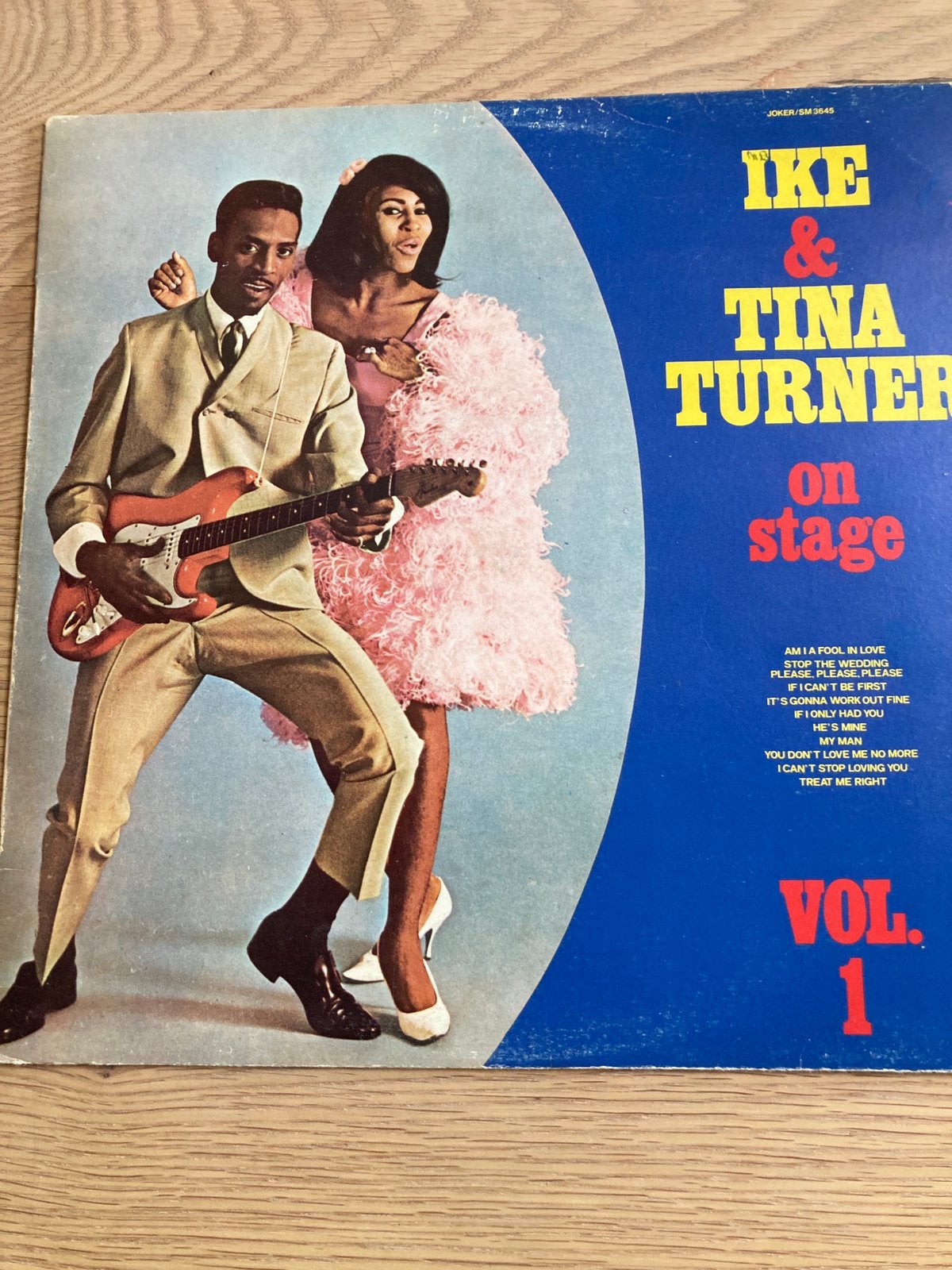 Ike & Tina Turner on stage, Ophalen of Verzenden, Gebruikt, 12 inch