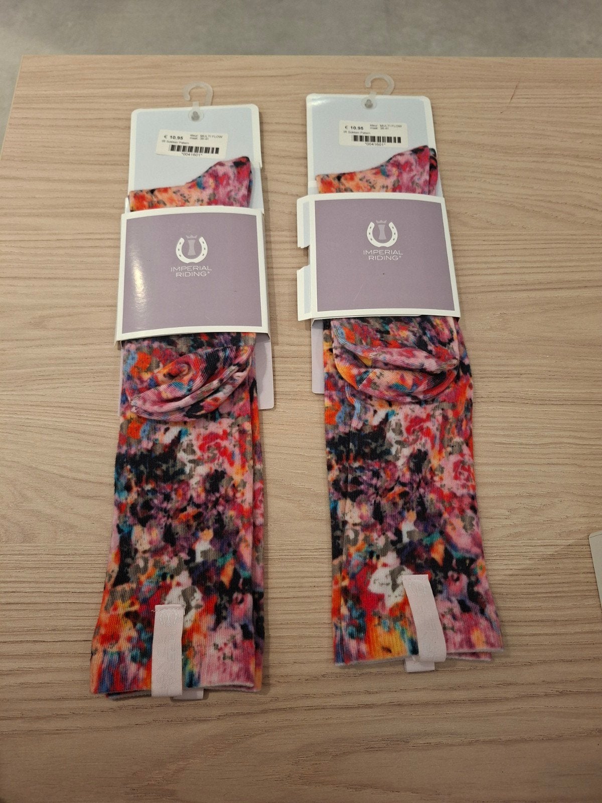 Imperial Riding Bootsocks Pattern Multi Flower 38-41, Sokken en Kniesokken, Overige kleuren, Imperial Riding, Onbekend