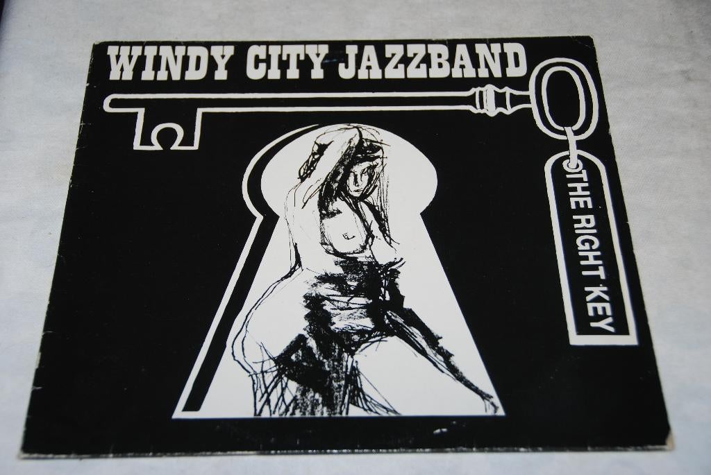 Windy City Jazz Band – The Right Key LP Vinyl, Gebruikt, 1980 tot heden, 12 inch, Jazz