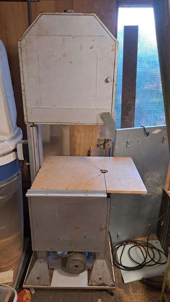 Lintzaag, Ophalen, Gebruikt, Ventilator