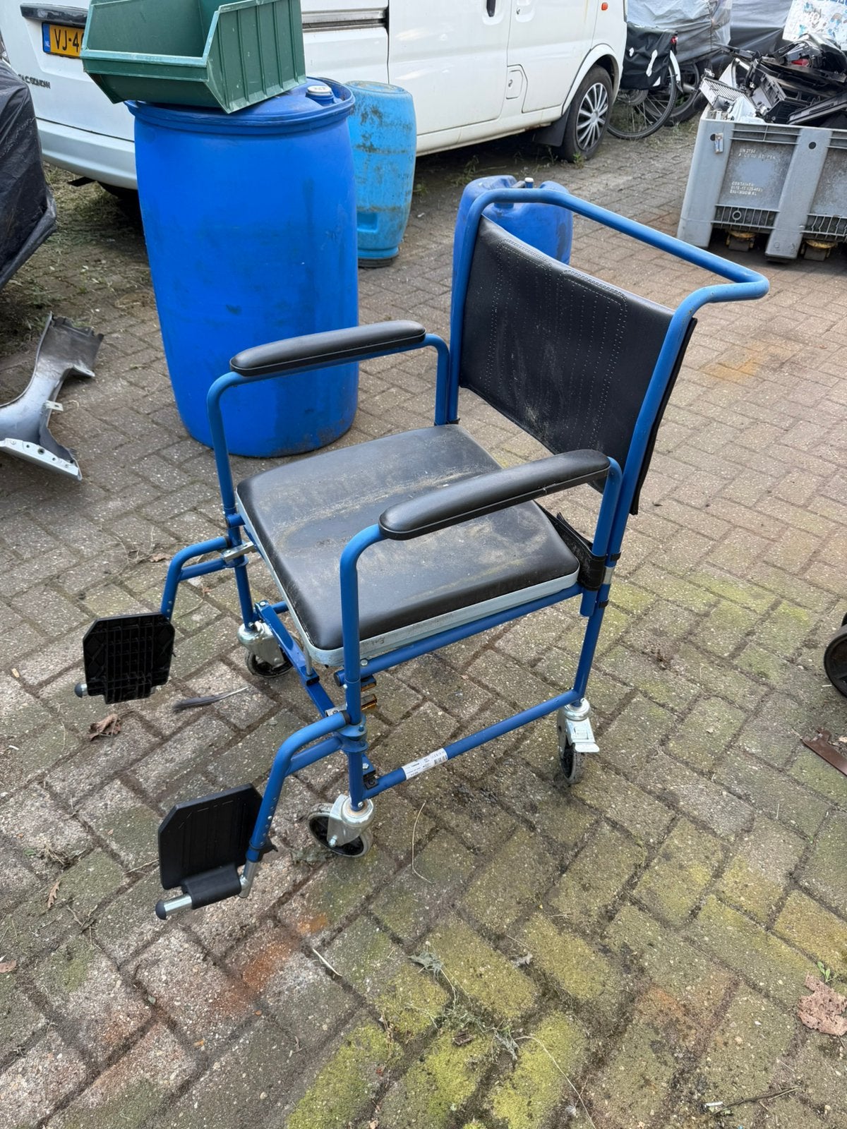 Toiletstoel, Diversen, Ophalen, Gebruikt, Handbewogen rolstoel