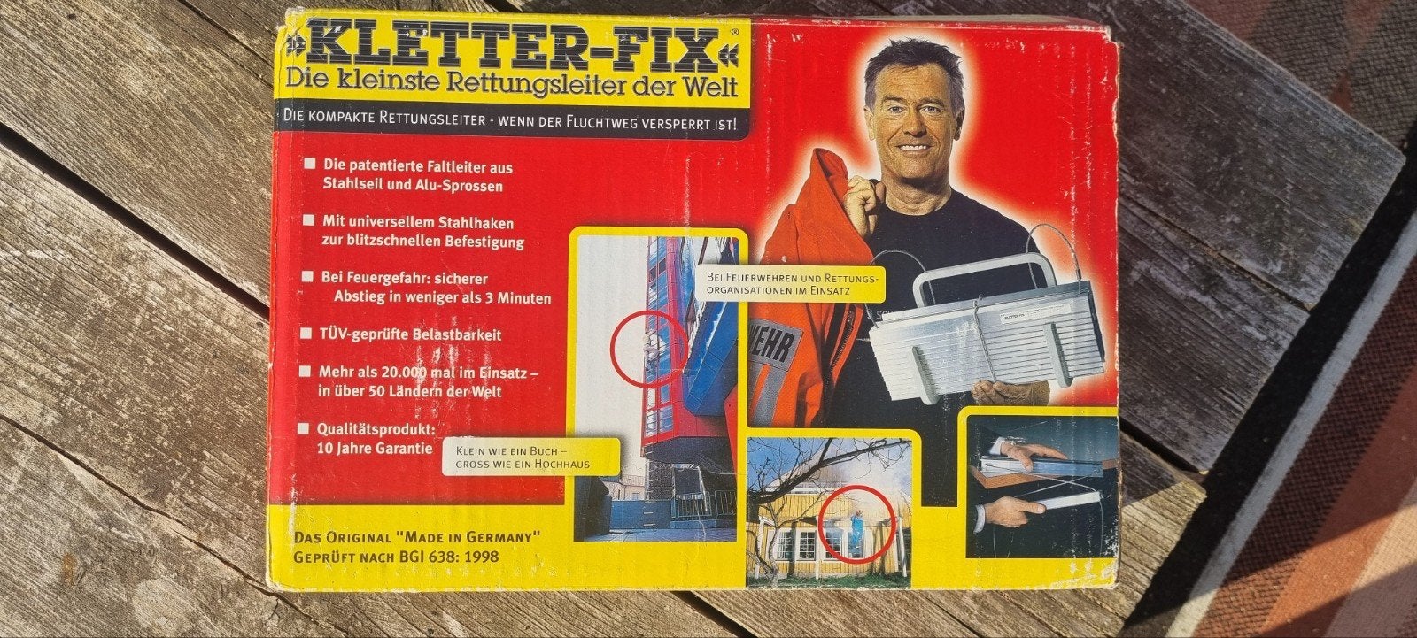 Kletterfix Reddingsladder - 12 meter - vluchtladder, Ophalen of Verzenden, 4 meter of meer