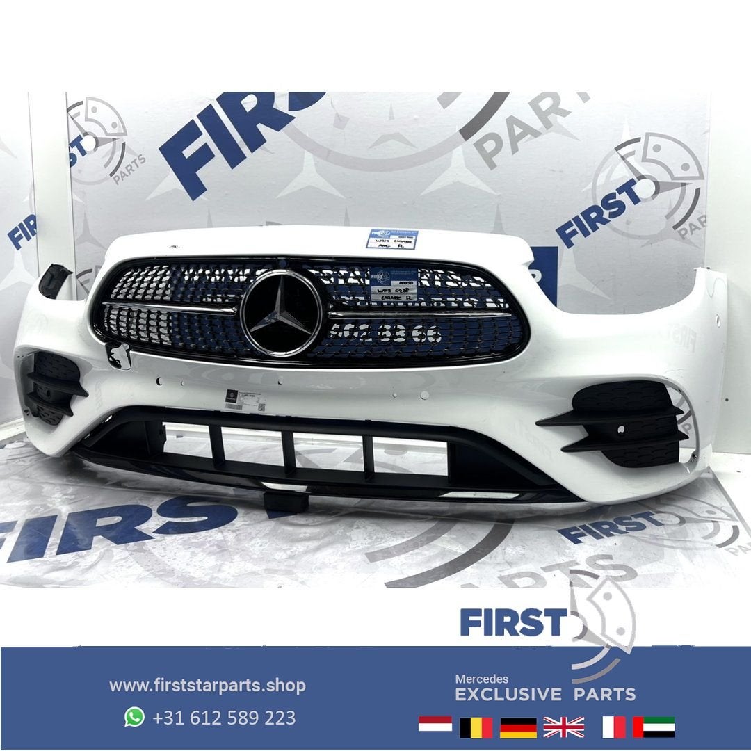 W213 BUMPER FACELIFT AMG VOORBUMPER E Klasse + Mercedes DIAM, Gebruikt, -, Voor, Ophalen of Verzenden