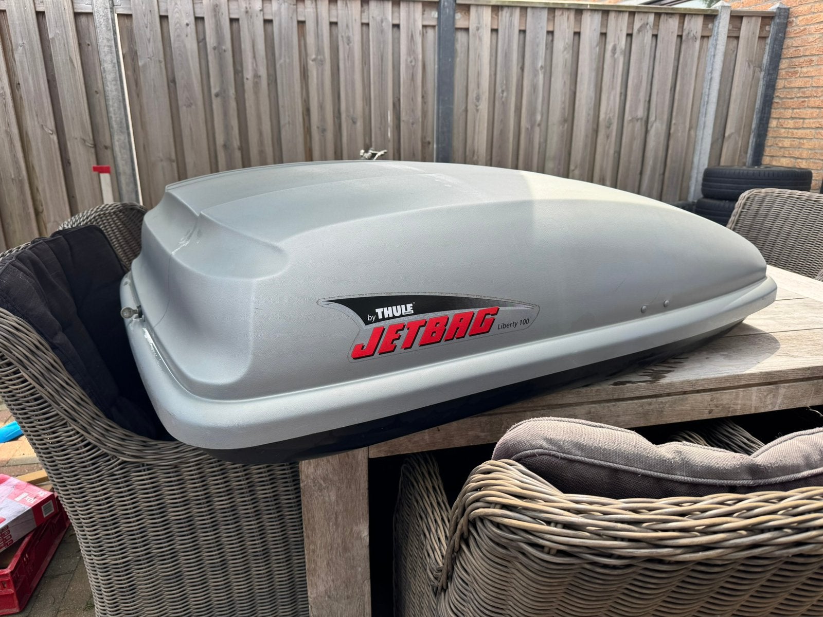 Thule dakkoffer ruim 300 liter, Ophalen, Zo goed als nieuw