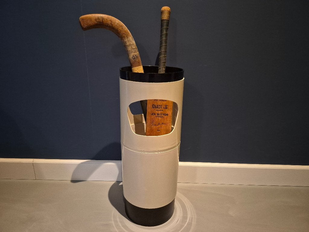Mooie design paraplubak van Samp, Ophalen of Verzenden, Gebruikt, Kunststof
