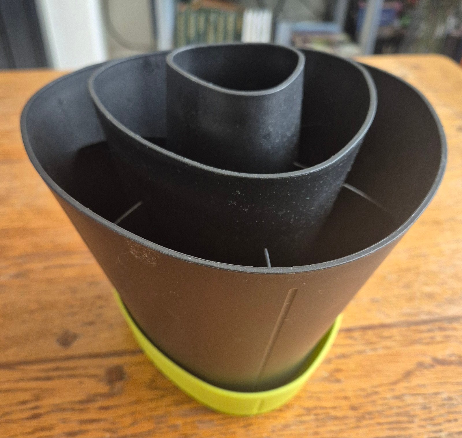Tupperware Bestekbak Organizer Groen/Zwart, Ophalen of Verzenden, Zo goed als nieuw