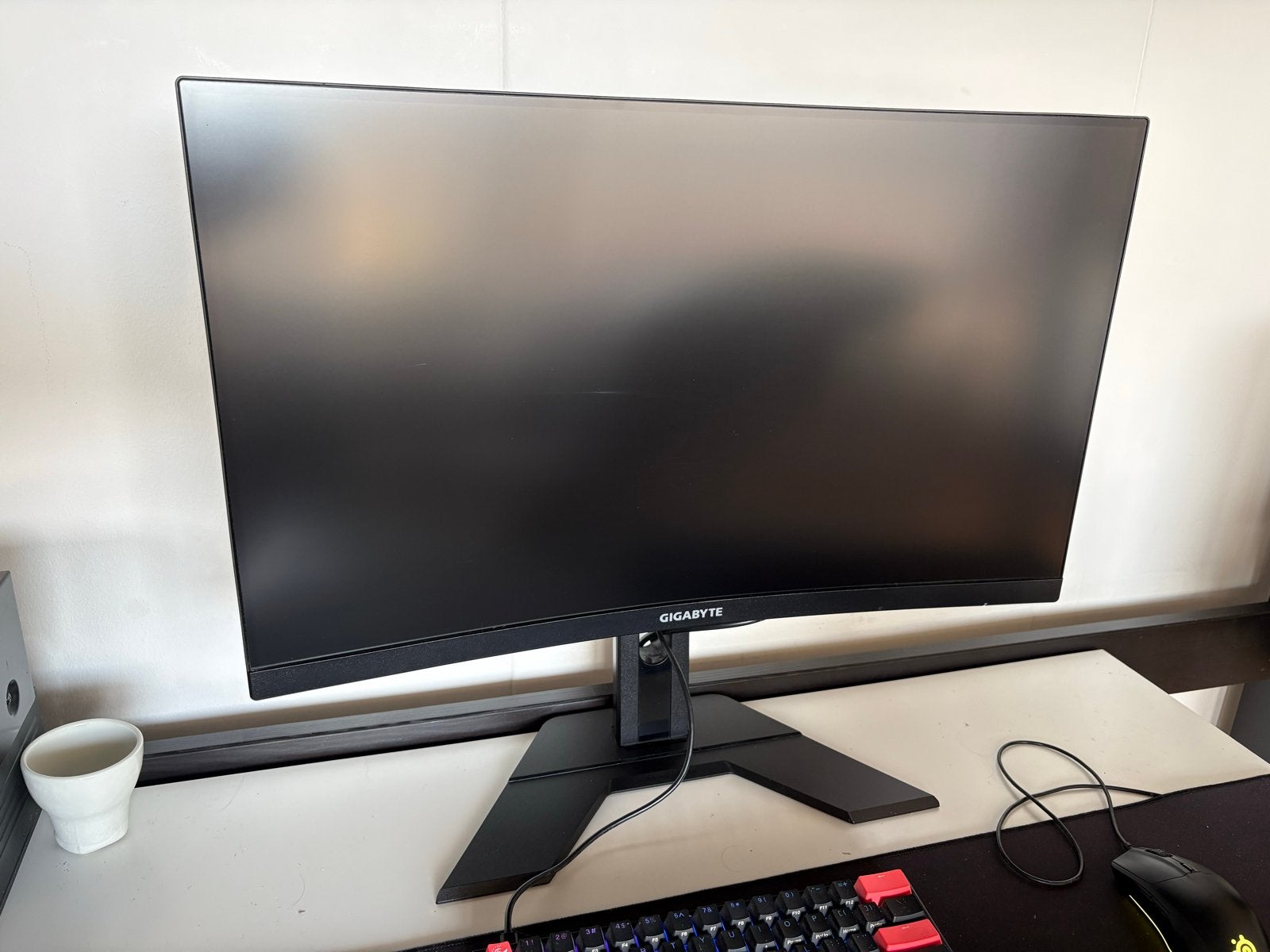 Gigabyte G27fc Curved Gaming Monitor - 165Hz, 1ms, Full HD, Computers en Software, Monitoren, Curved, VA, Full HD, Zo goed als nieuw